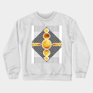 Art Deco Geometric Crewneck Sweatshirt